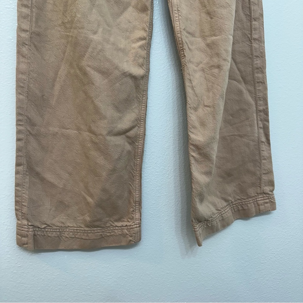 Etica Devon Wide Leg Crop‎ Jeans Khaki Size 26 - Picture 4 of 7